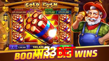 Interface do App w33bet